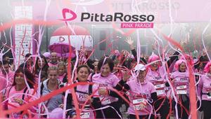 Con oltre 11.000 iscritti ai blocchi di partenza la Pittarosso Pink Parade. Reebok e Lancia top partner dell'evento