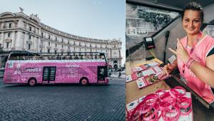 Campagna Pinktober: Hard Rock Cafe Roma viaggia a bordo di bus brandizzati per la raccolta fondi contro il tumore al seno