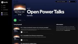 Enel Italia arriva su Spotify con podcast, musica, rubriche tematiche, approfondimenti e interviste