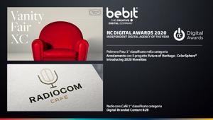 NC DIGITAL AWARDS 2020: a Bebit il titolo di miglior Agenzia Digitale Indipendente del 2020. Botto: "Vincente il nostro approccio multicanale e orientato all'innovazione"