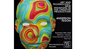 Arte e tecnologia: nuove frontiere nella produzione creativa. Al Politecnico di Milano, seminario di Anderson Tegon - Founder of Pepper’s Ghost
