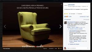  Boom di visualizzazioni per la campagna social di Leagas Delaney Italia per Poltronesofà