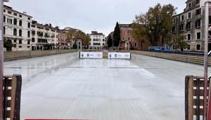 Con l’apertura della pista di pattinaggio sul ghiaccio in campo San Polo, Venezia e Vela danno il via al ricco calendario di eventi targati per le festività natalizie
