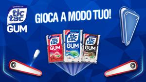 Bitmama e Ferrero lanciano i nuovi Tic Tac Gum a colpi di Flipper