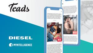Diesel sceglie Teads studio per la campagna full funnel gestita da Myntelligence