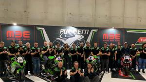 Prosegue la partnership tra Total Italia e il team Kawasaki Puccetti Racing, con la livrea speciale anche nella Supersport