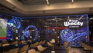 Sisal Wincity Milano riapre e festeggia i 10 anni con il "Wincity Oniric Wall System"