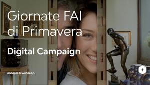 Il FAI si affida a Caffeina per la gestione della piattaforma digitale e per il supporto creativo durante le Giornate FAI di Primavera