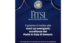 Nasce il premio HTSI Best Luxury Start Up Award. Al via la campagna multimediale