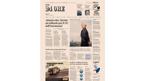 Prima Pagina Sole 24 Ore