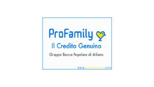ProFamily presenta il progetto 'Credito alle idee'
