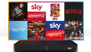 Parte l'offerta PROVA SKY Q. Campagna adv su tutti i mezzi