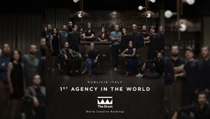 Publicis Italia al primo posto nella lista mondiale delle 200 agenzie creative più premiate stilata da The Drum
