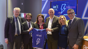 Enel si conferma per il 7° anno al fianco di RCS Sports & Events come Title Sponsor del Giro-E: svelata a Roma la Maglia Leader della Classifica Generale