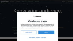 Quantcast presenta la propria CMP del Transparency & Consent Framework di IAB Europa per il GDPR