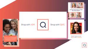 QVC Italia si affida ad Alkemy e lancia la campagna e il posizionamento internazionale 'Shop with my joy'', shop with QVC'