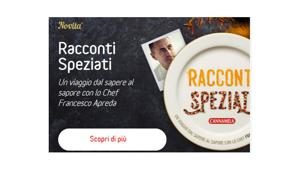 Gruppo Montenegro affida a Stylum un progetto di collaborazione tra il brand Cannamela e lo Chef Francesco Apreda