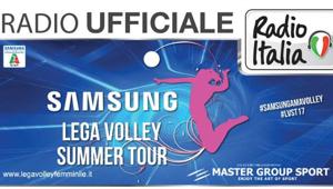 Radio Italia approda sulle spiagge e dà voce al Samsung Lega Volley Summer Tour 2017