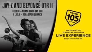 Radio 105 radio ufficiale di due concerti-evento: l’On The Run II Tour di Beyoncè e Jay-Z, e la prima volta di Eminem in Italia