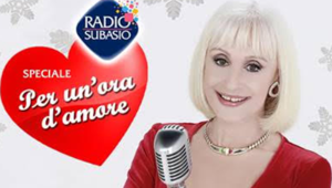Radio Subasio: domenica 23 dicembre Raffaella Carrà condurrà 'Speciale per un'ora d'amore'