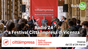 Radio 24 presenterà nuovi studi al Festival Città Impresa Vicenza 2024