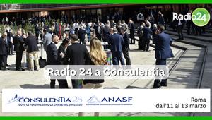 Radio 24 è presente a ConsulenTia 2025, l’evento annuale di Anasf a Roma: una tre giorni di incontri e approfondimenti dedicati al risparmio e al ruolo della consulenza finanziaria