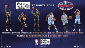 Radio Italia, radio ufficiale dell’NBA Italia, offre ai suoi ascoltatori il grande basket made in USA