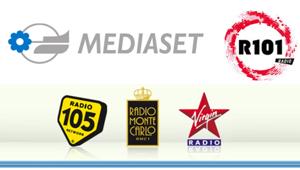 RadioMediaset (R101, Radio 105, Virgin Radio) si conferma gruppo radiofonico leader con una share del 16%