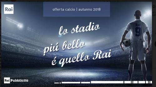Rai Pubblicità offerta calcio