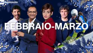 Grandi eventi, ampliamento culturale e nuove opportunità digital: la politica commerciale di Rai Pubblicità per febbraio-marzo 2026. Variazione dei CPG  del +4,5%. Nei palinsesti fari accesi su Olimpiadi, Sanremo, Mare Fuori e Play - Off della Nazionale