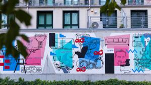 LHM: Il Ramada Plaza Milano si trasforma in un museo urbano a cielo aperto con l’opera di street art “MuRaDe”