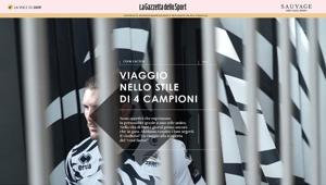 RCS Pubblicità per Parfums Christian Dior racconta su gazzetta.it il viaggio nello stile cool di quattro campioni