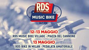 ‘Rds Music Bike Week’: tutto pronto per la city ride sotto il segno della musica ‘100% Grandi Successi’