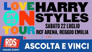 RDS 100% Grandi Successi a Natale regala la grande musica con la possibilità di vincere l’unica data italiana di Harry Styles