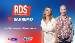 RDS 100% Grandi Successi torna al Festival di Sanremo con nuove iniziative