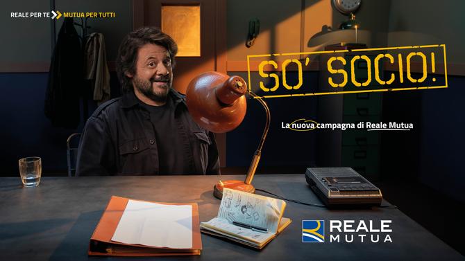 Reale mutua: la nuova campagna con Lillo mette al centro i vantaggi dei soci. Firma Ideal