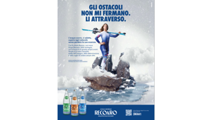 Acqua Recoaro e Marta Bassino: on-air la nuova campagna dedicata alla linea in vetro firmata WaMe