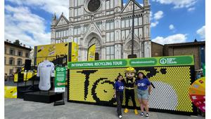 Il progetto internazionale Every Can Counts promosso in Italia da CiAl rende green il Tour de France