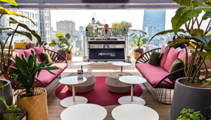 Organics SkyGarden: l'aperitivo dei milanesi è una urban chic jungle di design firmata Red Bull
