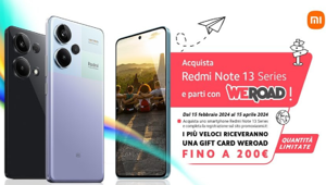 Redmi Note 13 Series ti porta in giro per il mondo con WeRoad