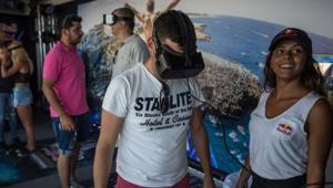 La virtual reality del Red Bull Cliff Diving va in tour e accende l'estate pugliese