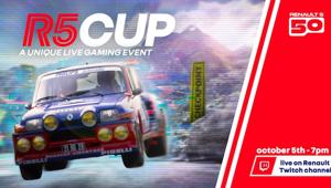 Ai blocchi di partenza R5CUP, l'evento di gaming di Renault in diretta dall’Atelier Renault a Parigi