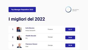 Top Manager Reputation: Messina, Descalzi e Starace sono i primi CEO per reputazione online in Italia. Gli executive moderni chiamati a gestire partite sempre più complesse