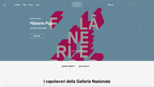 Xister (Reply) realizza il nuovo website della Galleria Nazionale d'Arte Moderna
