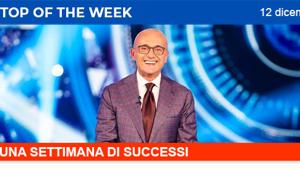 Nella settimana del 4-10 dicembre le reti Mediaset conquistano la leadership in Prime Time (21.00-23.30)