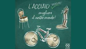 Consorzio Ricrea inaugura la campagna "L'acciaio riciclato migliora il nostro mondo”, su radio24 e RAI, per sensibilizzare sui pregi degli imballaggi in acciaio. Firma Area ADV