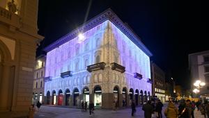 Natale 2022, Twinky accende le facciate la Rinascente a Torino, Firenze e Milano con lo smart Lighting