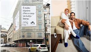 Ring lancia la sua prima campagna di comunicazione multicanale in Italia con Mahmood e Ornella Vanoni. Firma il team creativo in-house e Grabarz & Partner. Progetto di brand integration a cura di FUSE