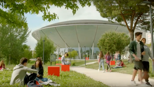 L'immagine del Palacongressi di Rimini apre il nuovo spot Ringo