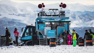 L'area vacanze sci & malghe Rio Pusteria ospita Snowlicious Food & Music on Snow: DJ in pista e cucina con il food truck Prinoth